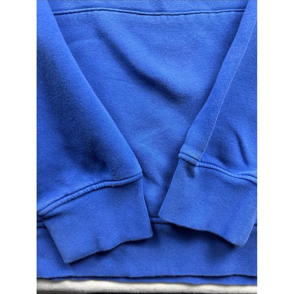 Jordan Flight Hoodie Mens Size XL Blue Jumpman Graphic Pullover Sweatshirt